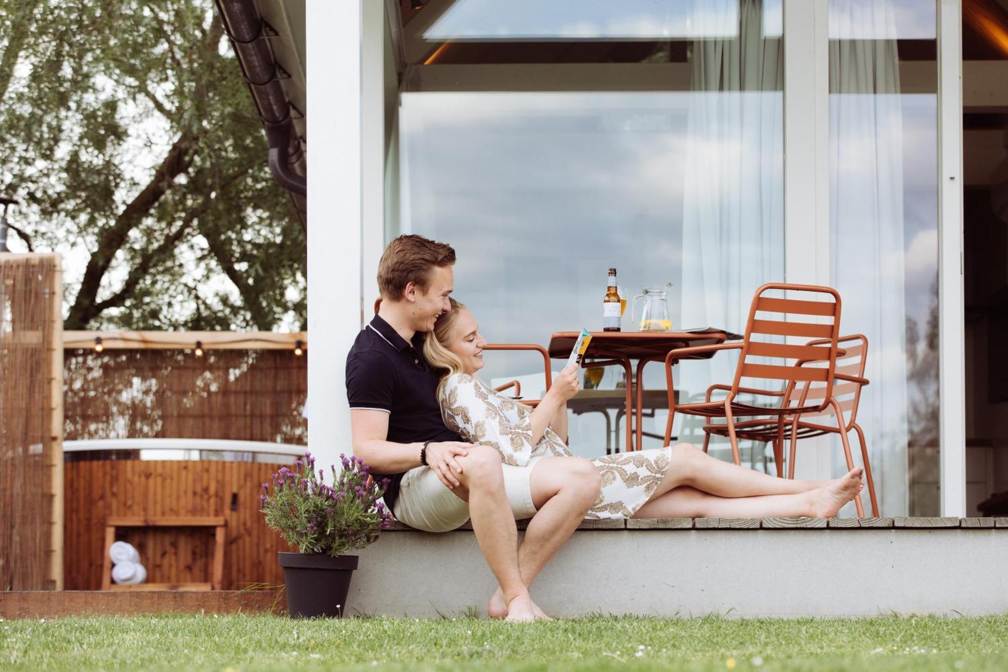 Tiny House - Optioneel Met Hottub Lejlighed Dokkum Værelse billede