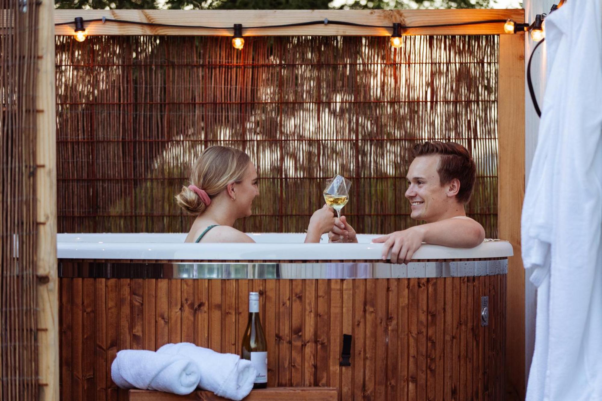 Tiny House - Optioneel Met Hottub Lejlighed Dokkum Værelse billede